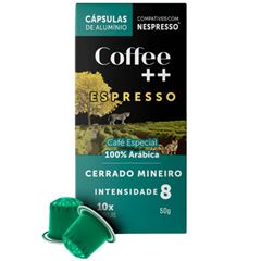 CAFÉ CERRADO MINEIRO CÁPSULA COFFEE ++ 12X10X50G