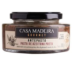 ANTEPASTO DE AZEITONA PRETA CASA MADEIRA 12X180G