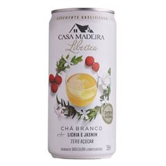 CHÁ BRANCO COM LICHIA E JASMIN CASA MADEIRA LATA 12X269ML