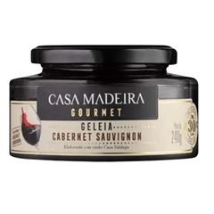GELEIA GOURMET DE CABERNET SAUVIGNON CASA MADEIRA 12X240G