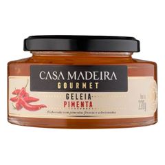 GELEIA GOURMET DE PIMENTA CASA MADEIRA 12X220G