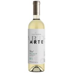 VINHO BRASILEIRO CASA VALDUGA ARTE CHARDONNAY E MOSCATO BRANCO 750ML