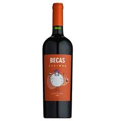VINHO CHILENO BECAS RESERVA CARMÉNÈRE TINTO 750ML