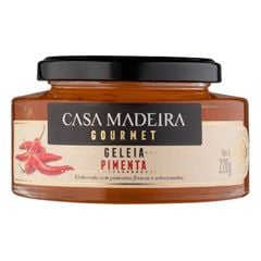 GELEIA GOURMET DE PIMENTA CASA MADEIRA 220G