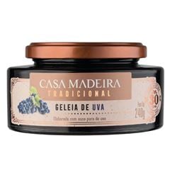 GELEIA TRADICIONAL DE UVA CASA MADEIRA 240G