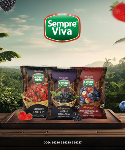 SEMPRE VIVA FRUTAS CONGELADAS